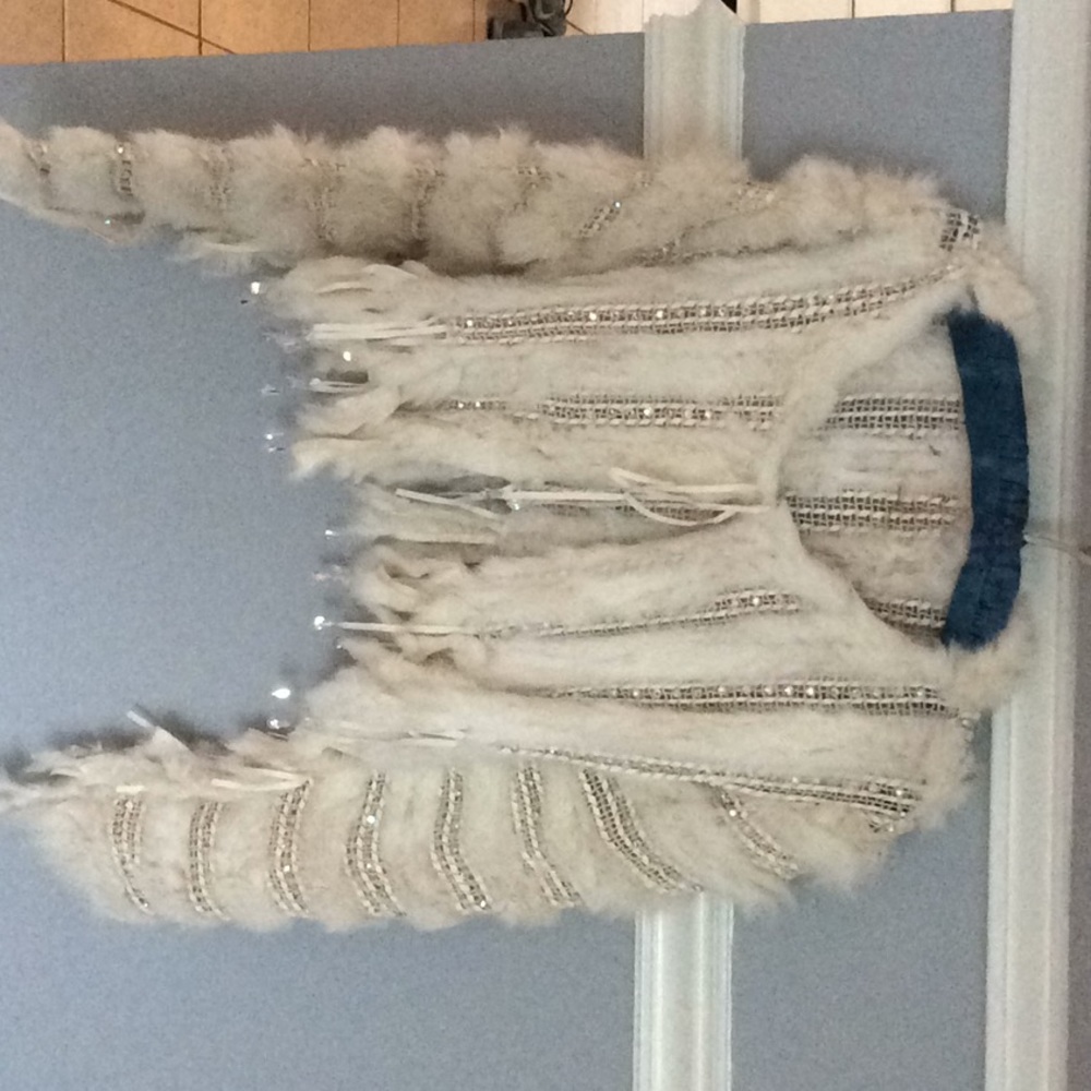 Furry soft sweater